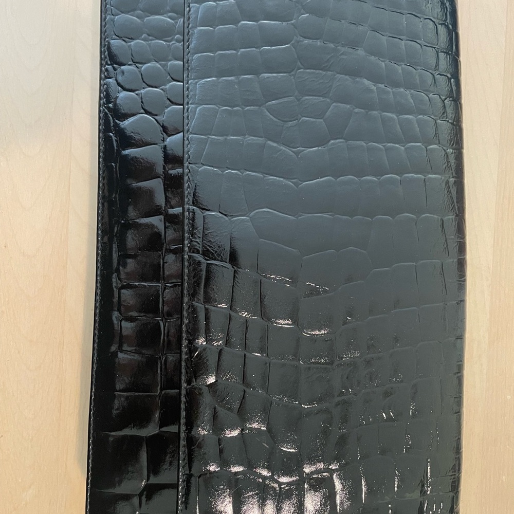 Italian Genuine Leather Black Bag
